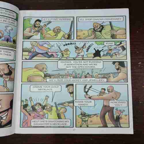 Chacha Chaudhary Aur SABU'S CATAPULT