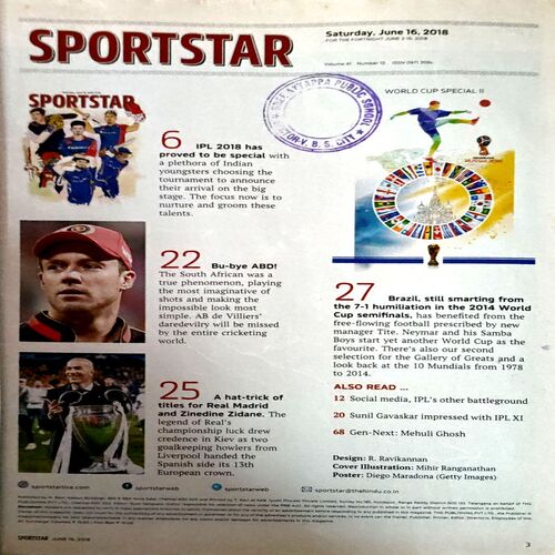 Sportstar (16 June 2018)
