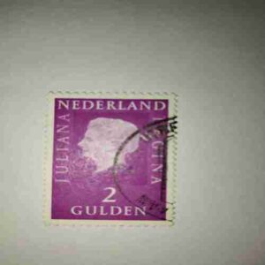 NEDERLAND 2 GULDEN POSTAGE , JULIANA STAMP NEDERLAND 2 GULDEN POSTAGE , JULIANA STAMP
