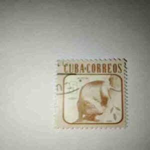 CUBA-CORREOS 5 POSTAGE , JUTIA 1981 STAMP CUBA-CORREOS 5 POSTAGE , JUTIA 1981 STAMP