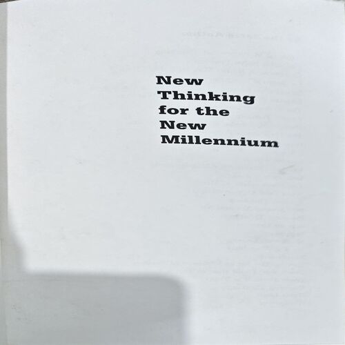 Document 44_144 The New Thinking For the Millennium (pages 300)