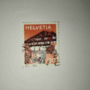 ERLENBACH IN SIMMENTAL BERN - 1973 30C POSTAGE , VINTAGE HELVETIA STAMP ERLENBACH IN SIMMENTAL BERN - 1973 30C POSTAGE , VINTAGE HELVETIA STAMP