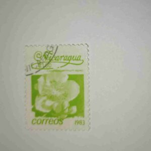 NICARAGUA 1.00$ POSTAGE STAMP , CORREOS 1983 NICARAGUA 1.00$ POSTAGE STAMP , CORREOS 1983