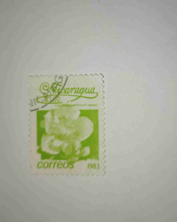 NICARAGUA 1.00$ POSTAGE STAMP , CORREOS 1983 NICARAGUA 1.00$ POSTAGE STAMP , CORREOS 1983