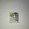 HELVETIA 50P POSTAGE STAMP 1987 HELVETIA 50P POSTAGE STAMP 1987