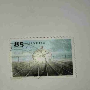 HELVETIA 85P POSTAGE STAMP HELVETIA 85P POSTAGE STAMP