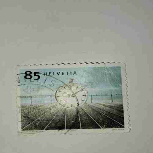 HELVETIA 85P POSTAGE STAMP HELVETIA 85P POSTAGE STAMP