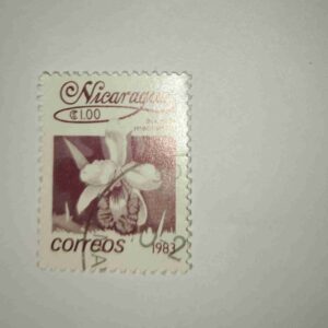 NICARAGUA 1.00$ POSTAGE STAMP , CORREOS 1983 NICARAGUA 1.00$ POSTAGE STAMP , CORREOS 1983