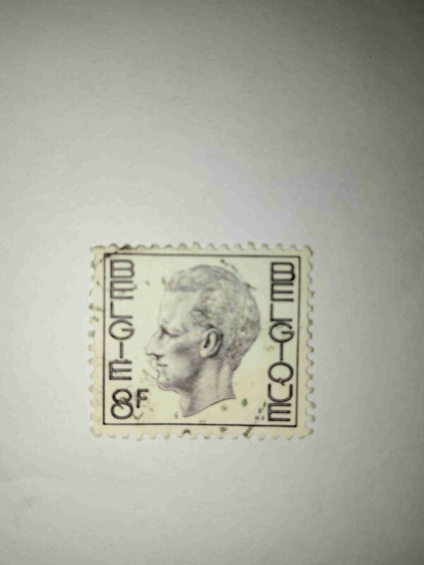 BELGIUM 1974 KING BAUDOUIN POSTAGE STAMP BELGIUM 1974 KING BAUDOUIN POSTAGE STAMP