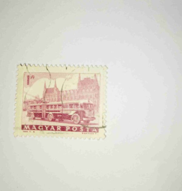 MAGYAR POSTA 1f POSTAGE STAMP MAGYAR POSTA 1f POSTAGE STAMP