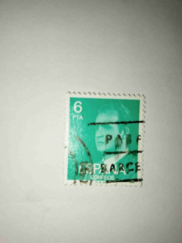 1977 SPAIN 6PTA POSTAGE STAMP 1977 SPAIN 6PTA POSTAGE STAMP