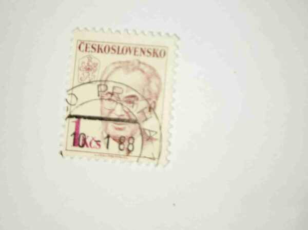 CESKOSLOVENSKO 1K POSTAGE STAMP CESKOSLOVENSKO 1K POSTAGE STAMP