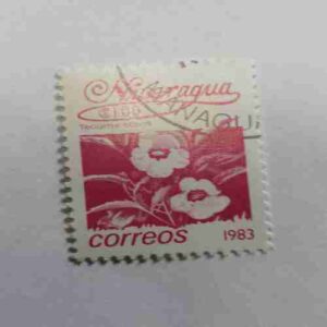 NICARAGUA 1.00$ POSTAGE STAMP , CORREOS 1983 NICARAGUA 1.00$ POSTAGE STAMP , CORREOS 1983