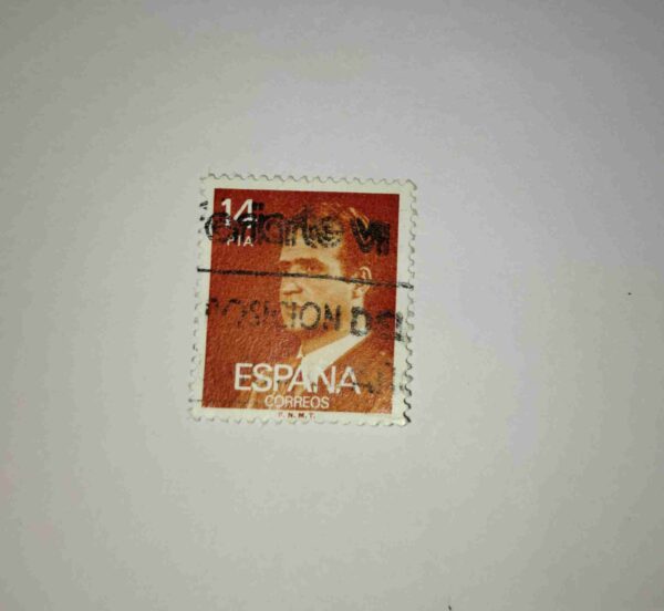 SPAIN POSTAGE STAMP 14PTA SPAIN POSTAGE STAMP 14PTA