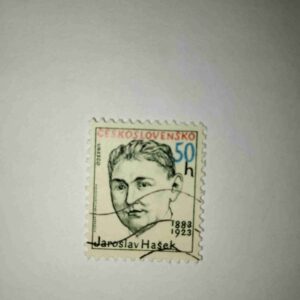 CESKOSLOVENSKO 50h POSTAGE STAMP 1883 - 1923 CESKOSLOVENSKO 50h POSTAGE STAMP 1883 - 1923