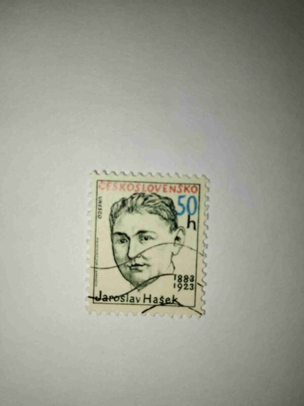 CESKOSLOVENSKO 50h POSTAGE STAMP 1883 - 1923 CESKOSLOVENSKO 50h POSTAGE STAMP 1883 - 1923