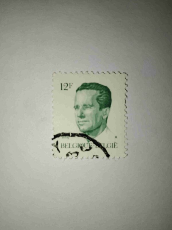 BELGIOUE - BELGIE 12F POSTAGE STAMP BELGIOUE - BELGIE 12F POSTAGE STAMP