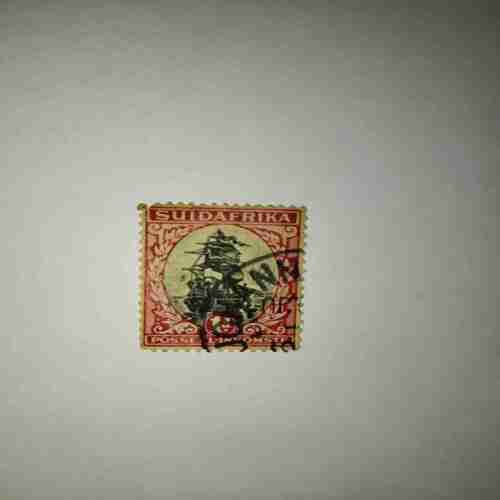 SUIDAFRIKA 1d. POSTAGE STAMP SUIDAFRIKA 1d. POSTAGE STAMP