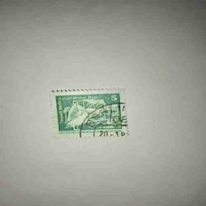 DEUTSCHE DEMOKATISCHE REPUBLIK 5 POSTAGE , ALFED - BREHM - HAUS STAMP DEUTSCHE DEMOKATISCHE REPUBLIK 5 POSTAGE , ALFED - BREHM - HAUS STAMP