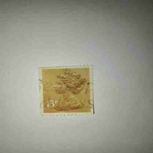 GREAT BRITAIN QUEEN ELIZABETH 13Pence POSTAGE ,STAMP GREAT BRITAIN QUEEN ELIZABETH 13Pence POSTAGE ,STAMP