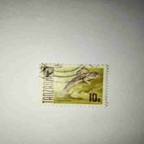 TANZANIA 10C POSTAGE , PERIOPHAIMUS SOBRINUS STAMP TANZANIA 10C POSTAGE , PERIOPHAIMUS SOBRINUS STAMP