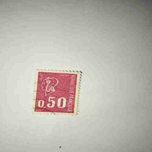REPUBLIQUE FRANCAISE 0,50 POSTAGE STAMP REPUBLIQUE FRANCAISE 0,50 POSTAGE STAMP