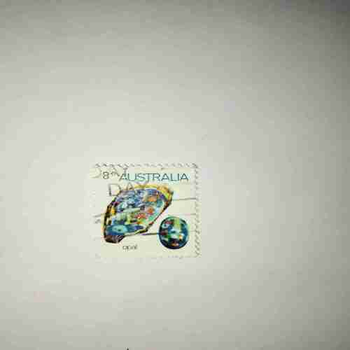 AUSTRALIA 8Cent POSTAGE , OPAL STAMP AUSTRALIA 8Cent POSTAGE , OPAL STAMP