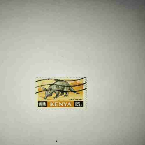 KENYA 15C POSTAGE , ANT BEAR STAMP KENYA 15C POSTAGE , ANT BEAR STAMP