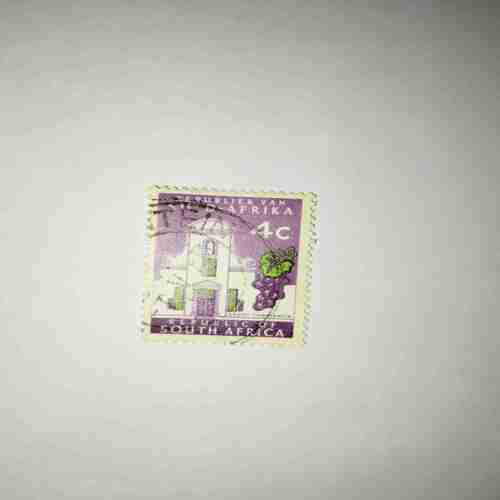 REPUBLIEK VAN SUID - AFRIKA 4C POSTAGE STAMP REPUBLIEK VAN SUID - AFRIKA 4C POSTAGE STAMP