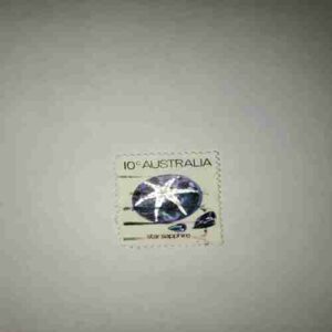 AUSTRALIA 10Cent POSTAGE , STAR SAPPHIRE STAMP AUSTRALIA 10Cent POSTAGE , STAR SAPPHIRE STAMP