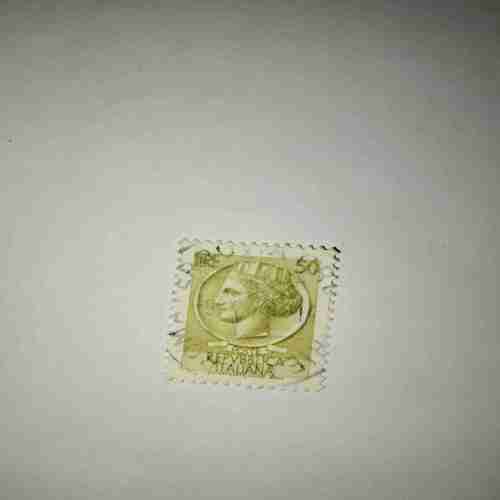 REPVBBLICA ITALIANA 50 POSTAGE STAMP REPVBBLICA ITALIANA 50 POSTAGE STAMP