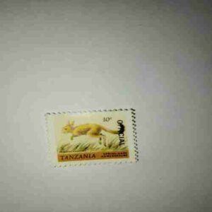 TANZANIA 10C POSTAGE , OFFICIAL SPRING HARE KAMENDEGERE STAMP TANZANIA 10C POSTAGE , OFFICIAL SPRING HARE KAMENDEGERE STAMP TANZANIA 10C POSTAGE , OFFICIAL SPRING HARE KAMENDEGERE STAMP