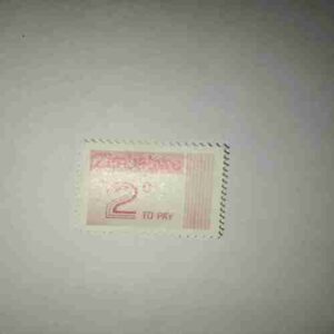 ZIMBABWE 2C POSTAGE STAMP