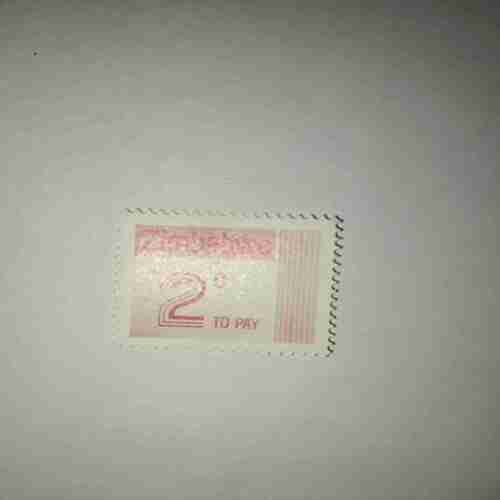 ZIMBABWE 2C POSTAGE STAMP ZIMBABWE 2C POSTAGE STAMP
