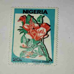NIGERIA POSTAGE STAMP 20k NIGERIA POSTAGE STAMP 20k