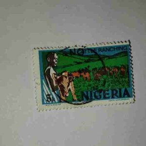 NIGERIA POSTAGE STAMP 5k NIGERIA POSTAGE STAMP 5k