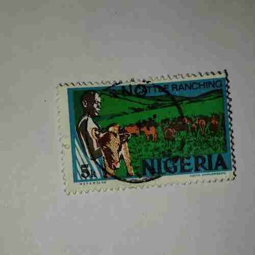 NIGERIA POSTAGE STAMP 5k NIGERIA POSTAGE STAMP 5k