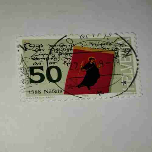 NAFELS 1388 POSTAGE STAMP NAFELS 1388 POSTAGE STAMP