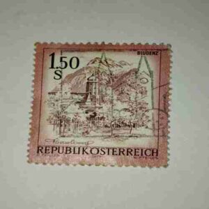 AUSTRIAN POSTAGE STAMP 1.50s AUSTRIAN POSTAGE STAMP 1.50s