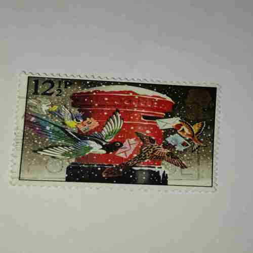 12.5P CHRISTMAS STAMP 12.5P CHRISTMAS STAMP