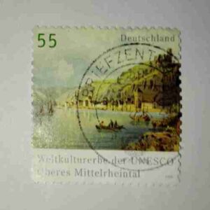 GERMAN 55Cent POSTAGE STAMP