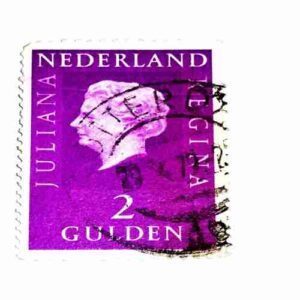 NEDERIAND 2GULDEN POSTAGE STAMP NEDERIAND 2GULDEN POSTAGE STAMP
