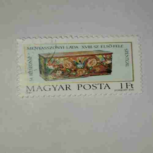 Document 6_51 MAGYAR POSTA 1f POSTAGE STAMP