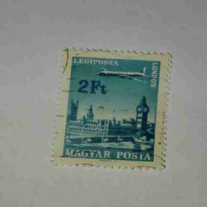 MAGYAR POSTA 2f POSTAGE STAMP