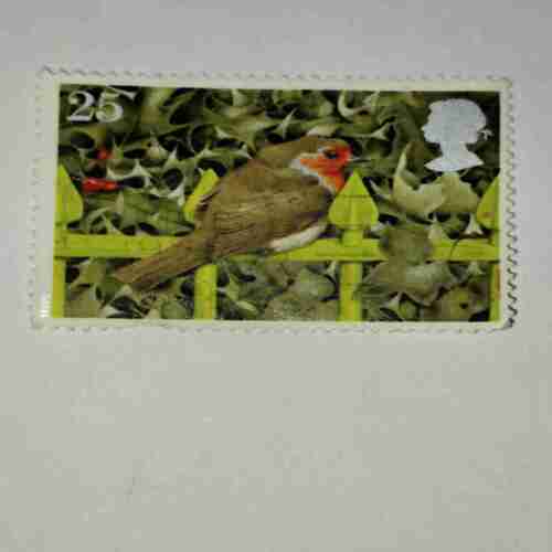 BIRD 25 POSTAGE STAMP BIRD 25 POSTAGE STAMP