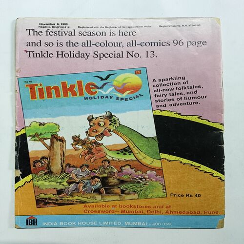 Tinkle ( No 405 ) Tinkle ( No 405 )