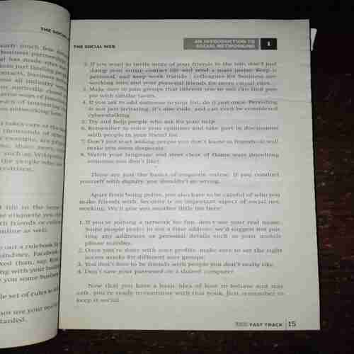 Fast Track To The Soclal Web ( August 2007 ) Fast Track To The Soclal Web ( August 2007 )