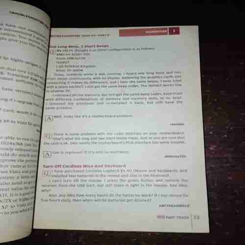 Fast Track To Troubleshooting Your PC II( July 2008 ) Fast Track To Troubleshooting Your PC II( July 2008 )