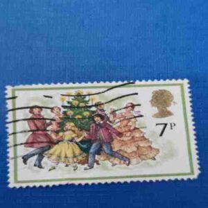 GREAT BRITIN 7p CHRISTMAS STEMP GREAT BRITIN 7p CHRISTMAS STEMP
