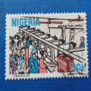 NIGERIA POSTAGE STAMP 50k NIGERIA POSTAGE STAMP 50k